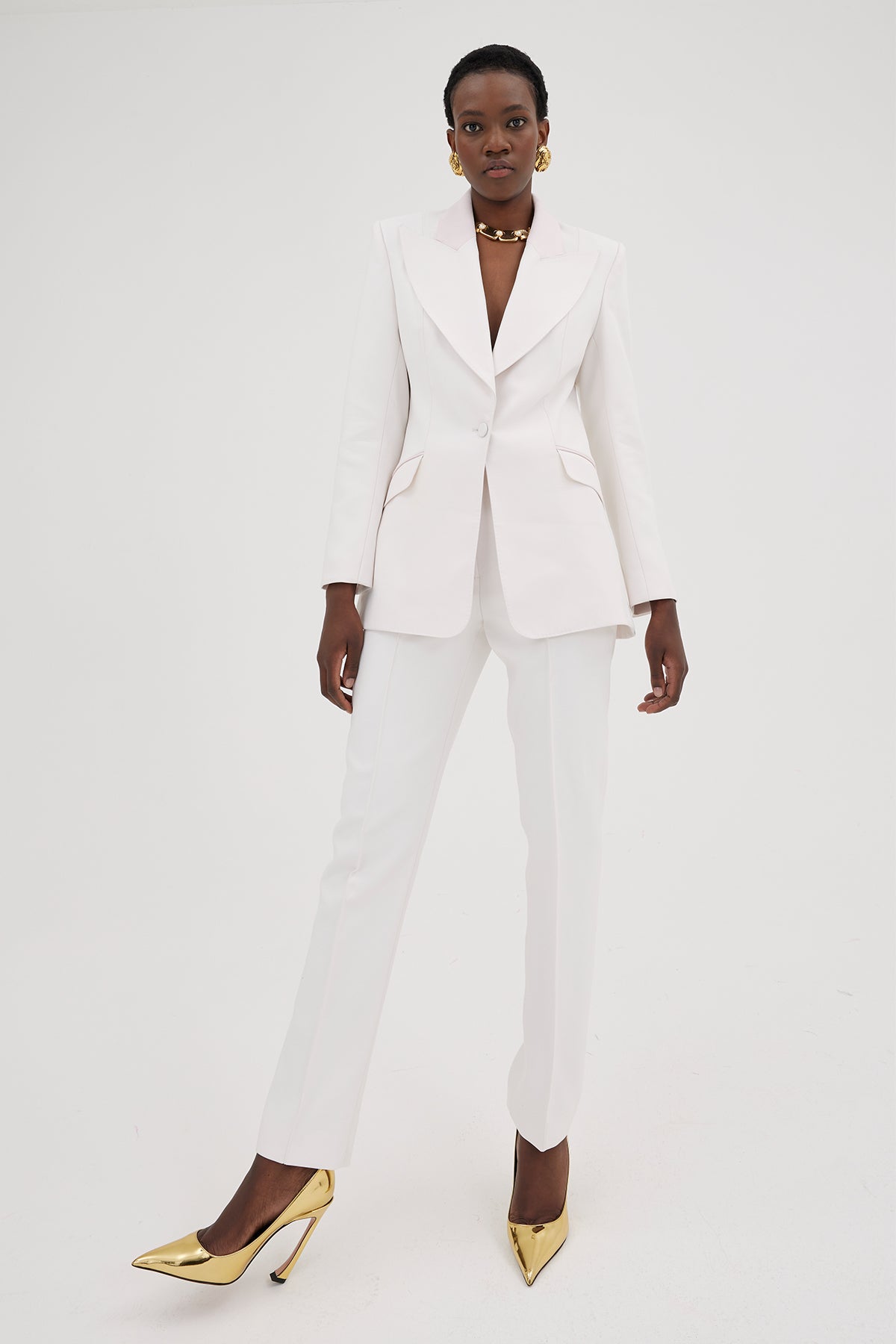 WHITE CRISP JACKET NO.139