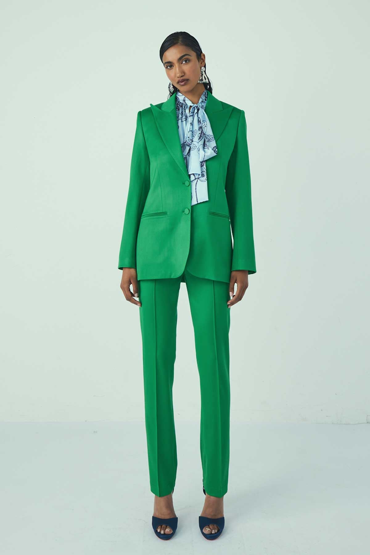 JACKET NO.J012 IN EMERALD GREEN