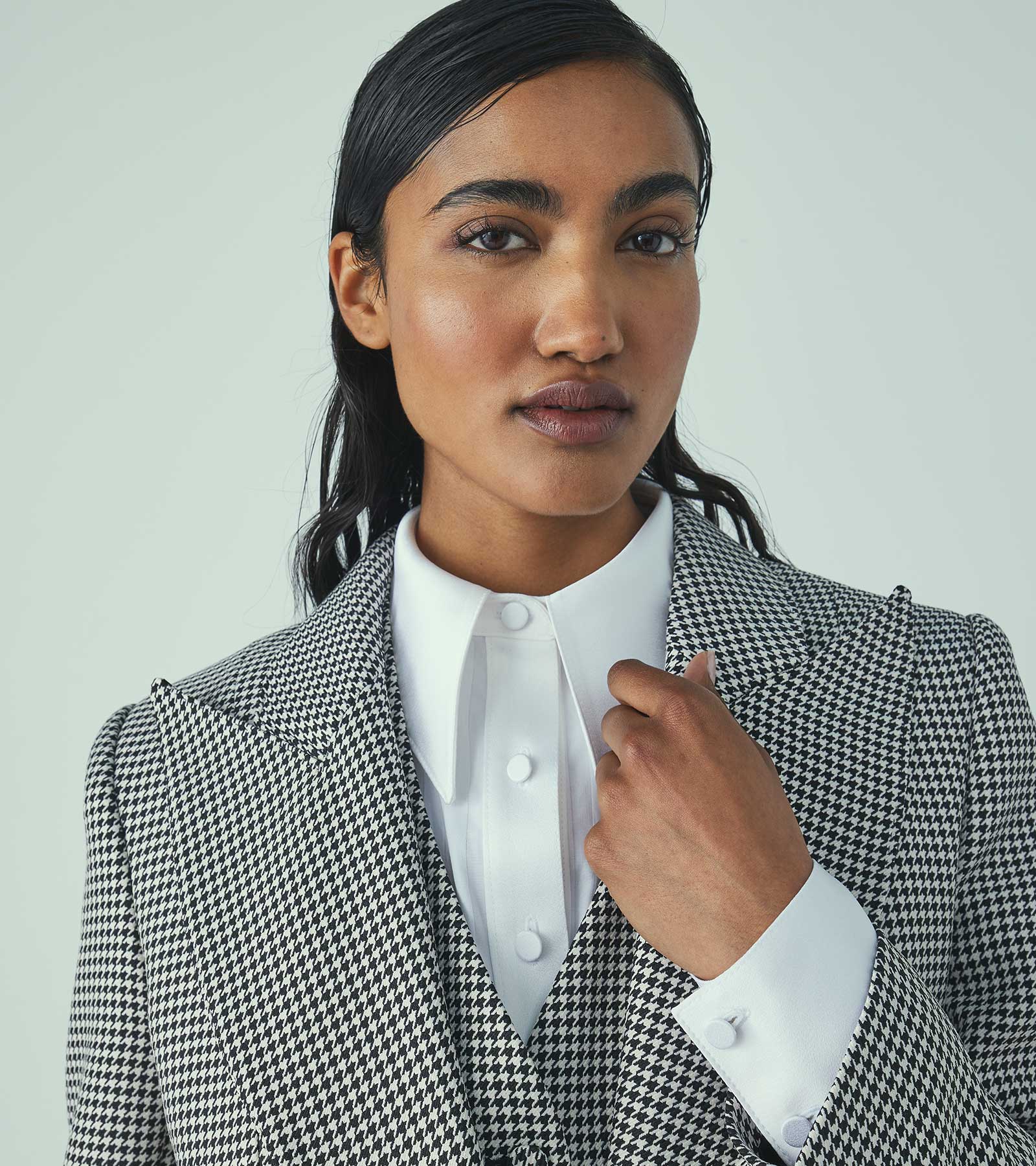 SIGNATURE HOUNDSTOOTH JACKET NO.139