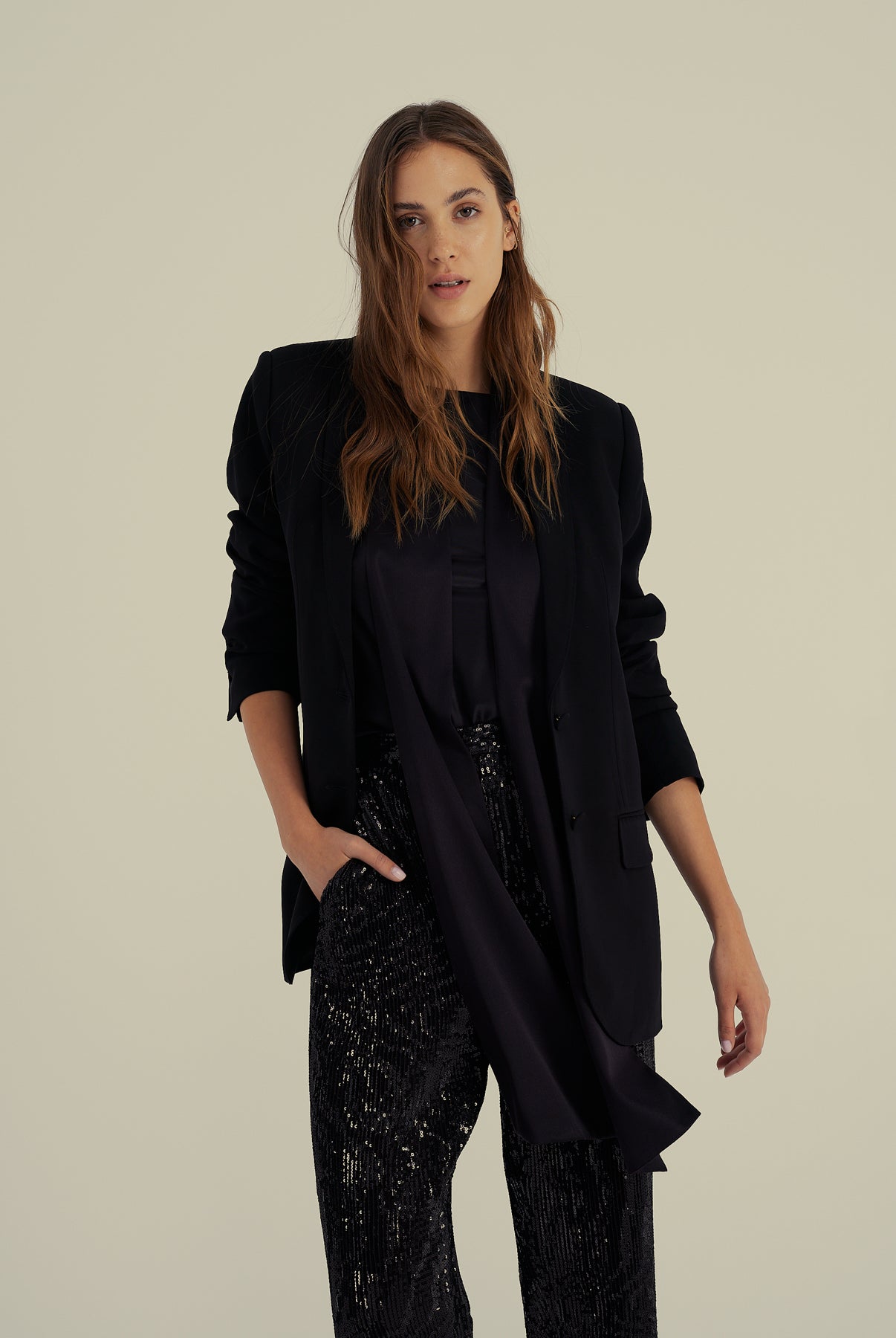 JACKET NO.121 IN VISCOSE
