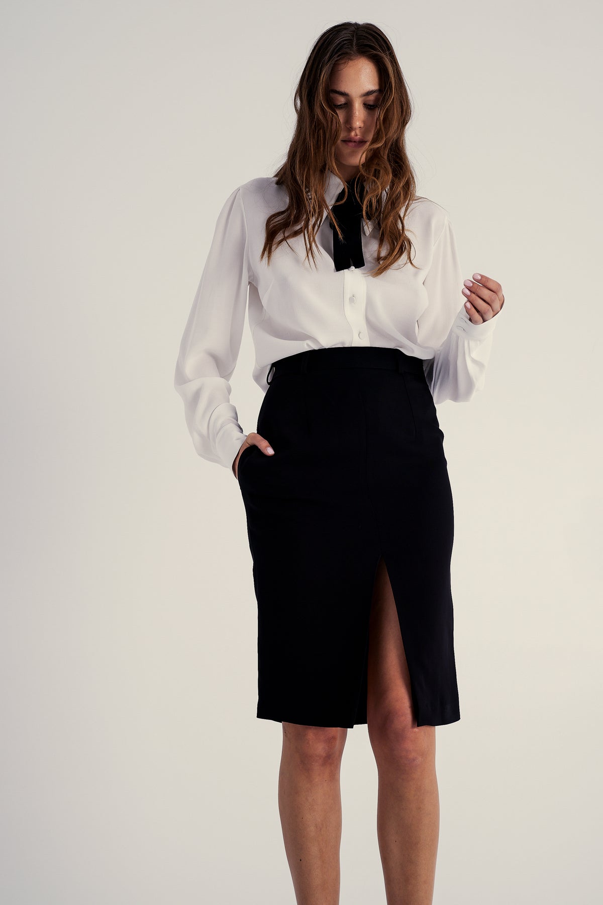 SHIRT NO.390 IN VISCOSE