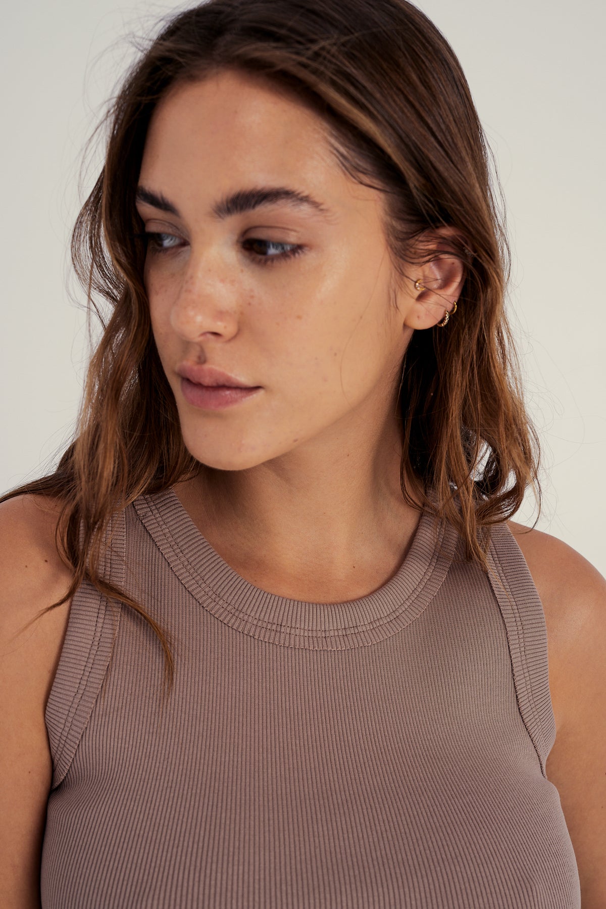 COTTON RIBBED 2x2 TANK TOP T018
