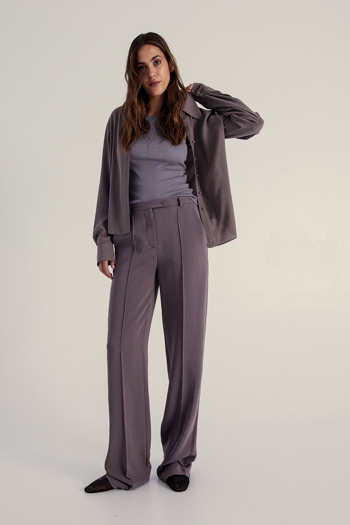 SHIRT NO.390 IN VISCOSE