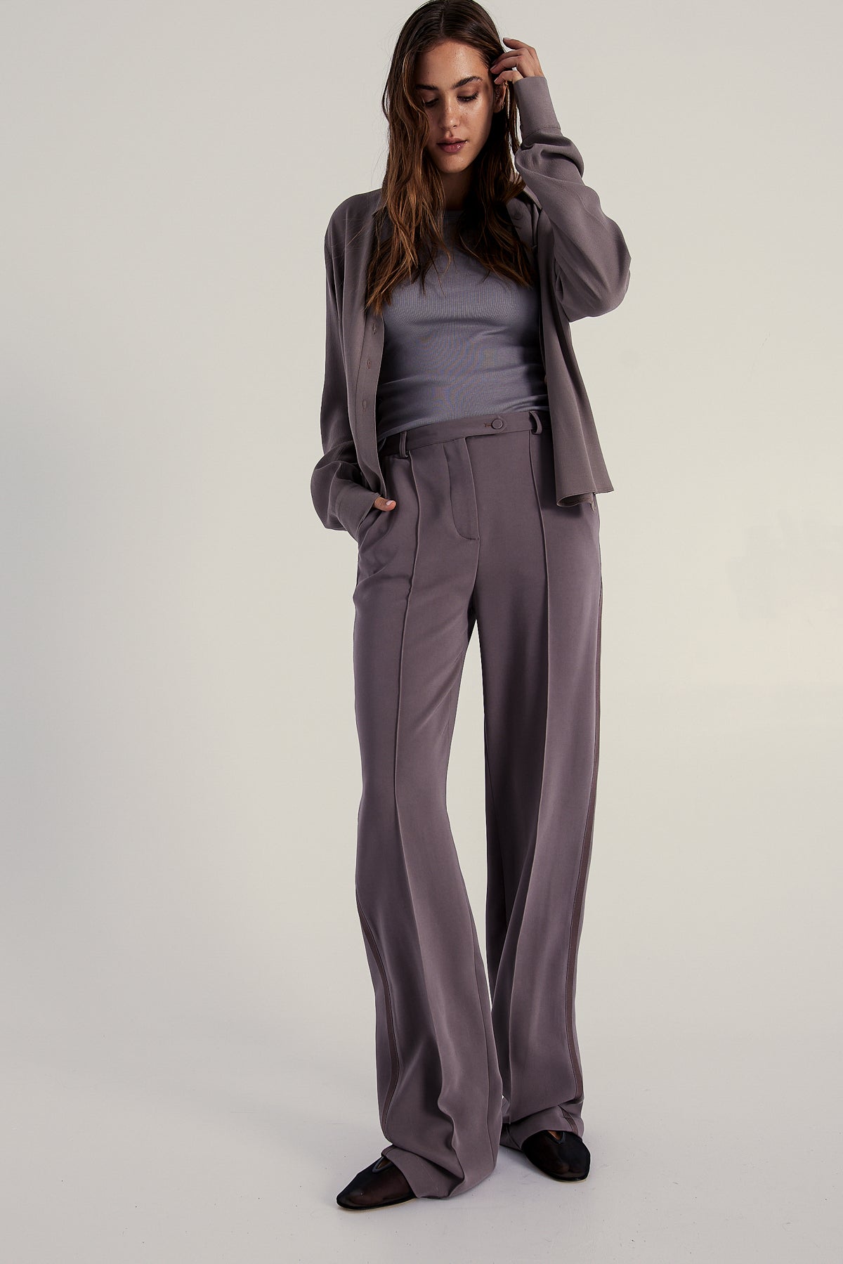 SHIRT NO.390 IN VISCOSE
