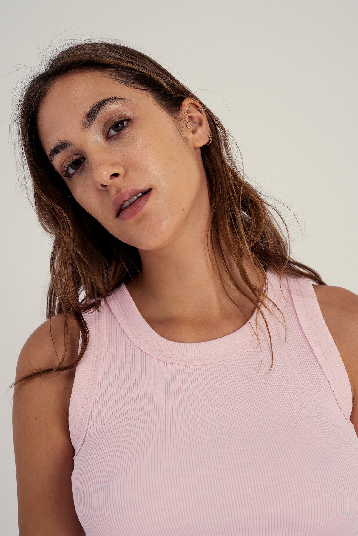 COTTON RIBBED 2x2 TANK TOP T018