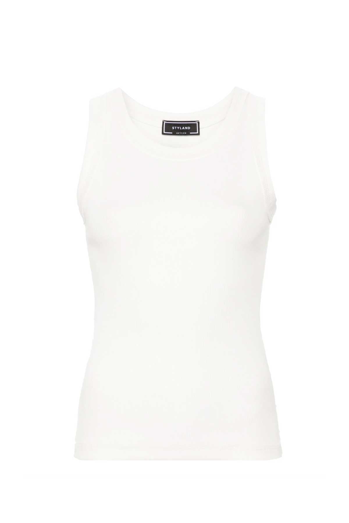 COTTON RIBBED 2x2 TANK TOP T018