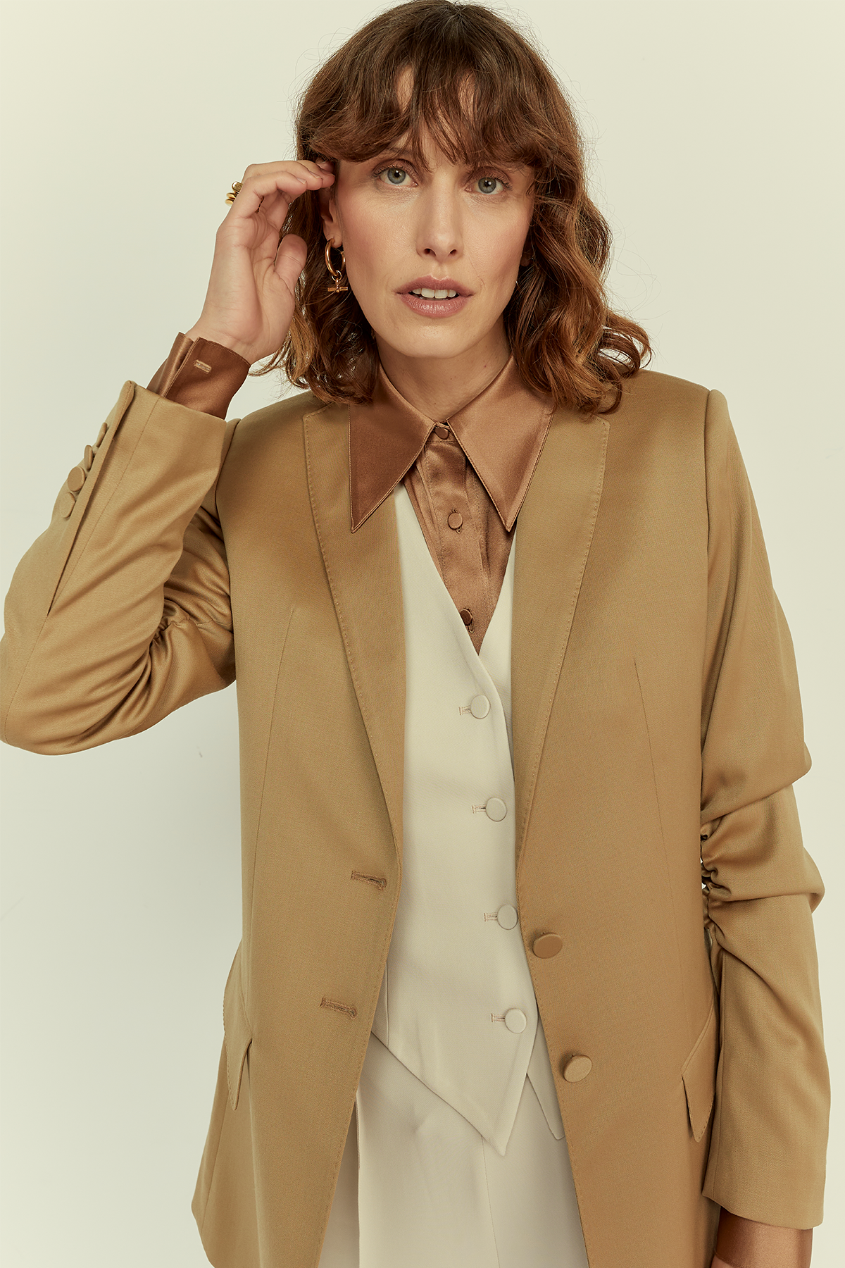 JACKET NO.121 IN INDIAN TAN