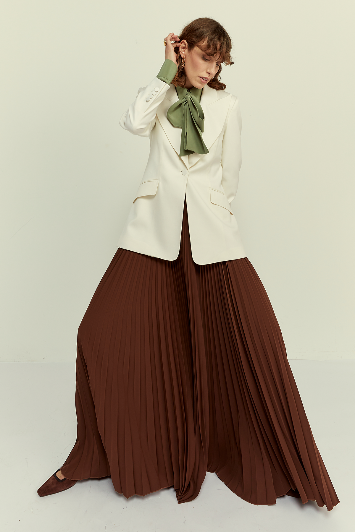 PLEATED SKIRT